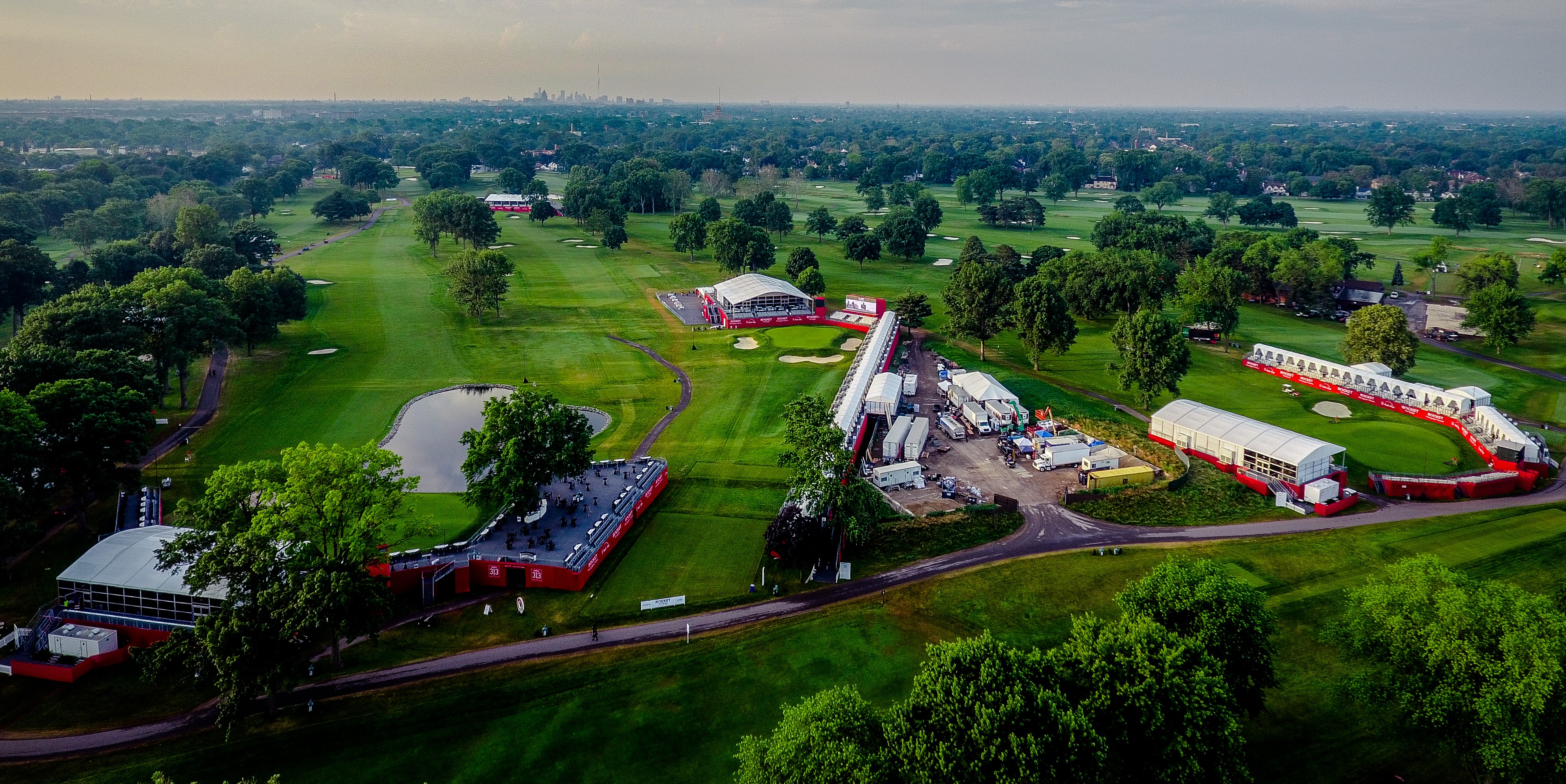 aerial view